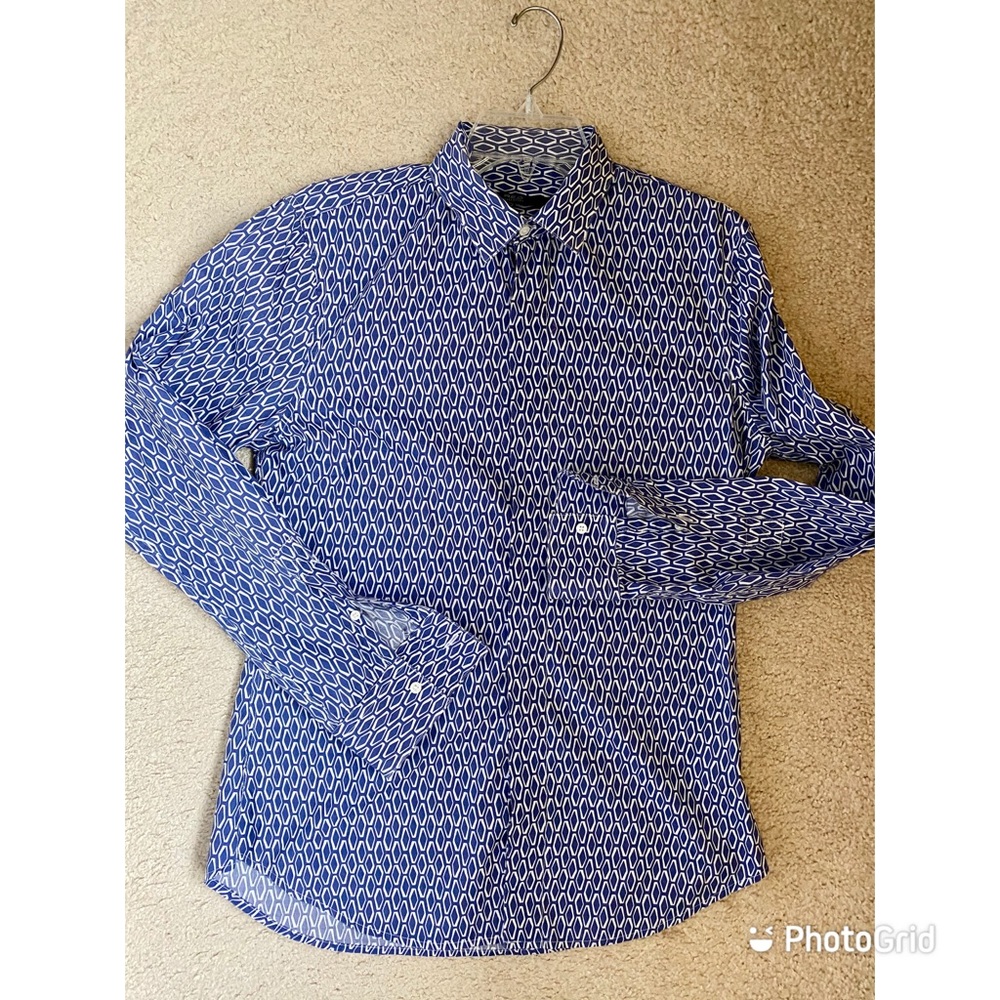 Red Valentino button down classic cotton shirt